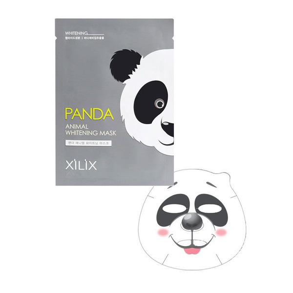 Маска для лица, выравнивающая тон кожи Panda Animal, DERMAL 25 г