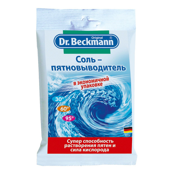 Соль-пятновыводитель концентрированная DR. BECKMANN 100 г (мягкая упаковка)