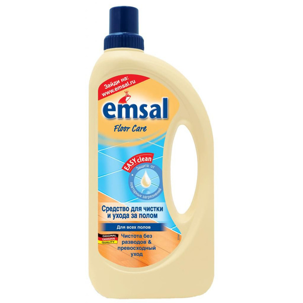 Cсредство для чистки и ухода за всеми видами полов Floor Care, EMSAL 1 л