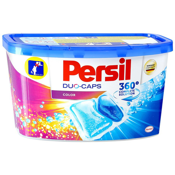 Капсулы для стирки цветного белья Persil Duo-Caps Color, Henkel 14 шт 