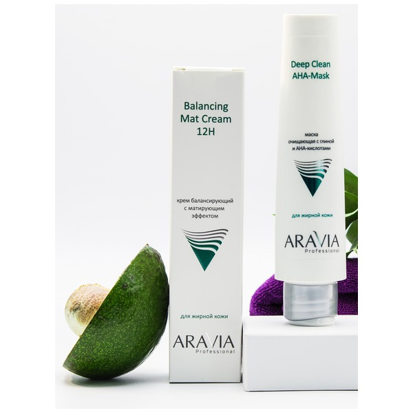 Аравия Крем для лица балансирующий с матирующим эффектом, Aravia professional 100 мл