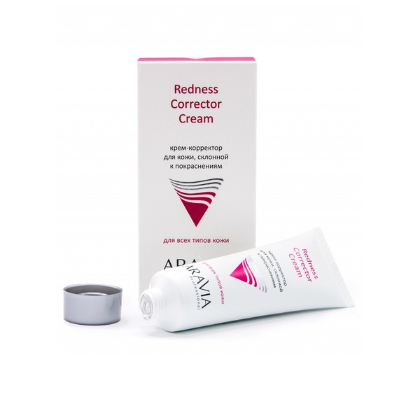 Аравия Крем-корректор для кожи лица, склонной к покраснениям Redness Corrector Cream, Aravia professional 50 мл