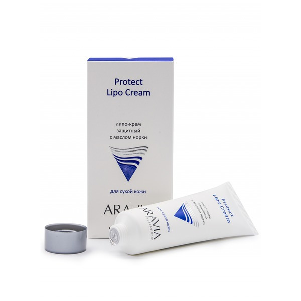 Аравия Липо-крем защитный с маслом норки Protect Lipo Cream, Aravia professional 50 мл