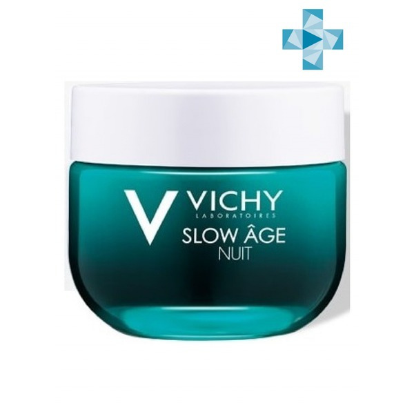 Виши Слоу Аж Ночной крем и маска Slow Age, Vichy 50 мл