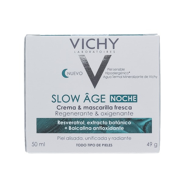 Виши Слоу Аж Ночной крем и маска Slow Age, Vichy 50 мл