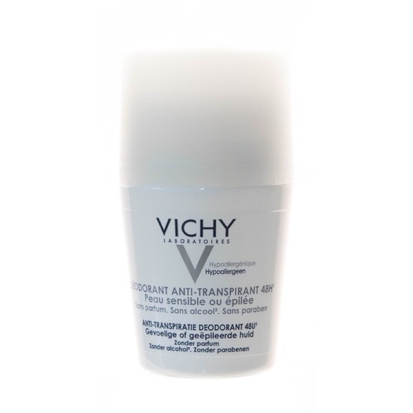 Виши Дезодорант-шарик для очень чувствительной кожи 48 часов, Vichy 50 мл