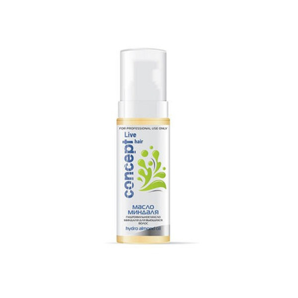 Гидрофильное масло миндаля для вьющихся волос Hydro Almond Oil Live Hair, Concept 145 мл