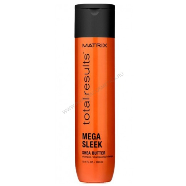 Матрикс Шампунь Total results Mega Sleek для гладкости волос, Matrix 300 мл