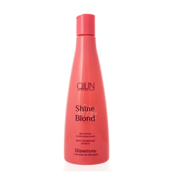 Оллин Професионал Shine Blond Шампунь с экстрактом эхинацеи, Ollin Professional 300 мл