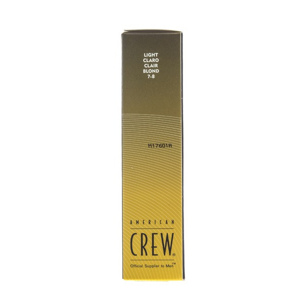 Американ Крю Precision Blend Краска для седых волос Светлый оттенок 7/8, American Crew 3 х 40 мл