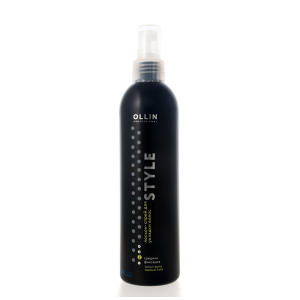 Оллин Професионал Lotion-Spray Medium Лосьон-спрей для укладки волос средней фиксации, Ollin Professional 250 мл