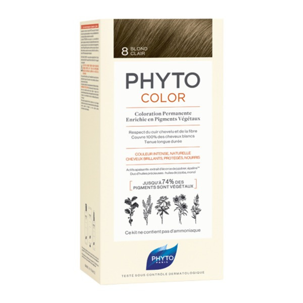 Фито 8 Фитоколор Краска для волос Светлый блонд, Phyto 180 г
