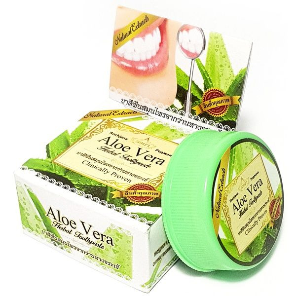 Зубная паста алоэ Rochjana 30 г