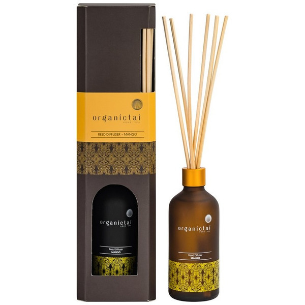 Диффузор с манго для ароматизации помещения Reed Diffuser Mango, OrganicTai 100 мл