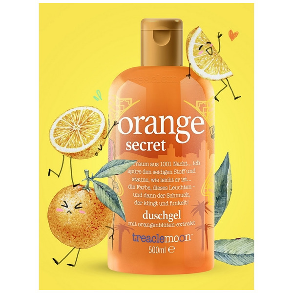 Гель для душа таинственный апельсин Orange Secret Bath & Shower Gel, Treaclemoon 500 мл