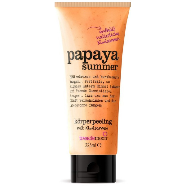 Скраб для тела летняя папайя Papaya Summer Body Scrub, Treaclemoon 225 мл