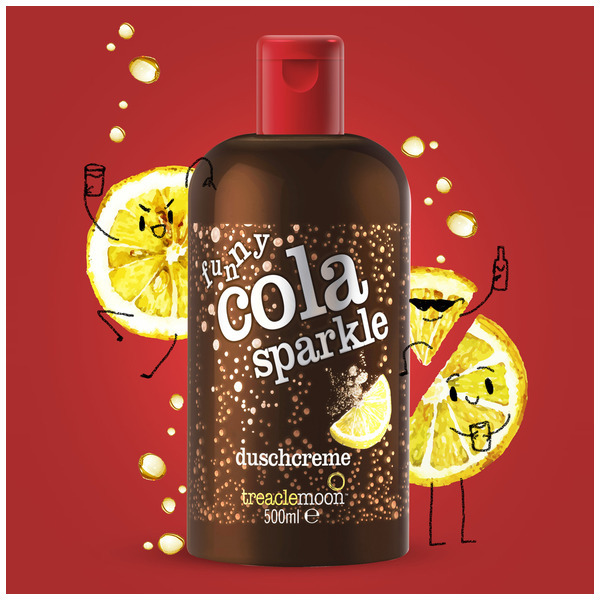 Гель для душа Та самая Кола Funny Cola Sparkle bath & shower gel, Treaclemoon 500 мл