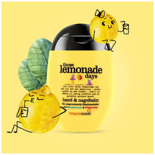 Крем для рук Домашний лимонад Lemonade Handcreme, Treaclemoon 75 мл