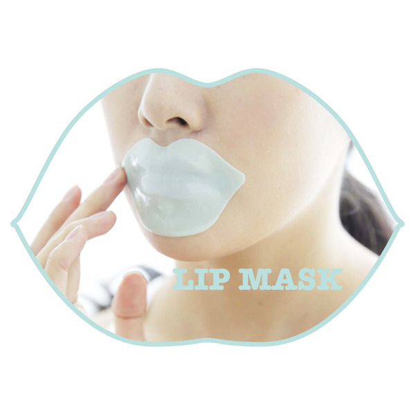 Гидрогелевый патч для губ с ароматом зеленого винограда (мятный) Lip Mask Mint Single Pouch Green Grapes Flavor, Kocostar 1 шт