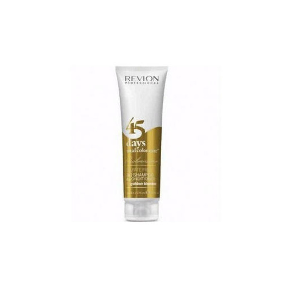 Ревлон Профессионал Шампунь-кондиционер для Золотистых Блондинок RCC 45 Days Shampoo Golden blondes 275 мл (Revlon Professional, Шампуни Revlon)