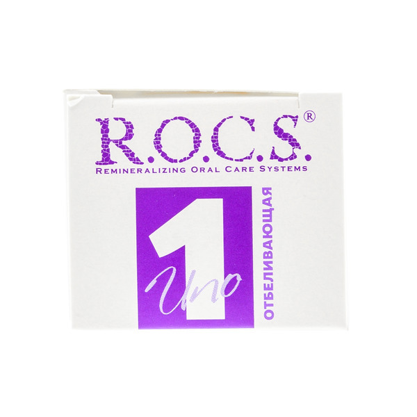 Рокс Зубная паста Uno Whitening 74 гр (R.O.C.S, Для Взрослых)