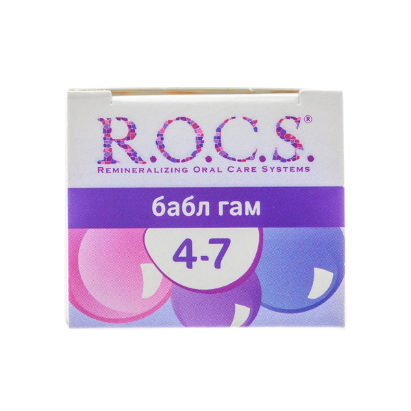 Рокс Зубная паста Рокс Бабл Гам 45 гр (R.O.C.S, Kids 3-7 years)