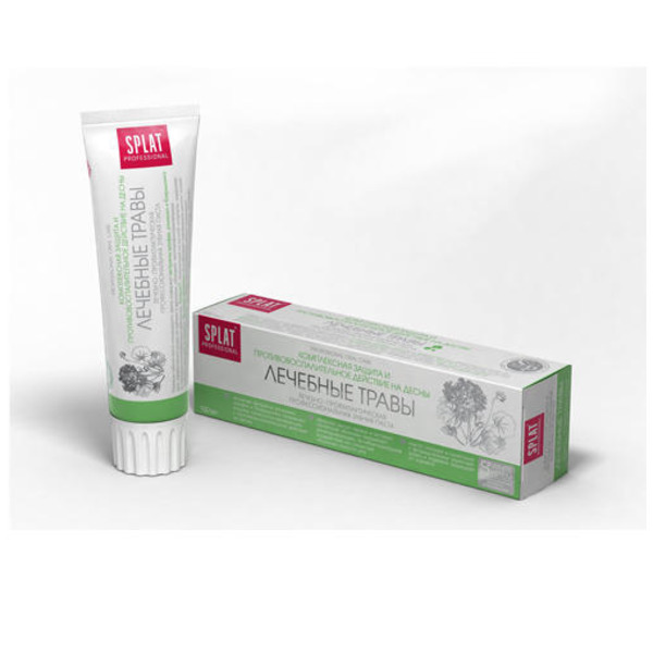 Сплат Лечебно-профилактическая профессиональная зубная паста Лечебные травы 100 мл (Splat, Professional) Сплат Лечебно-профилактическая профессиональная зубная паста Лечебные травы 100 мл (Splat, Professional)