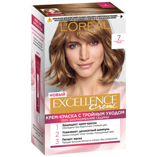 Лореаль Париж Крем-краска для волос Экселланс (Loreal Paris, Окрашивание)
