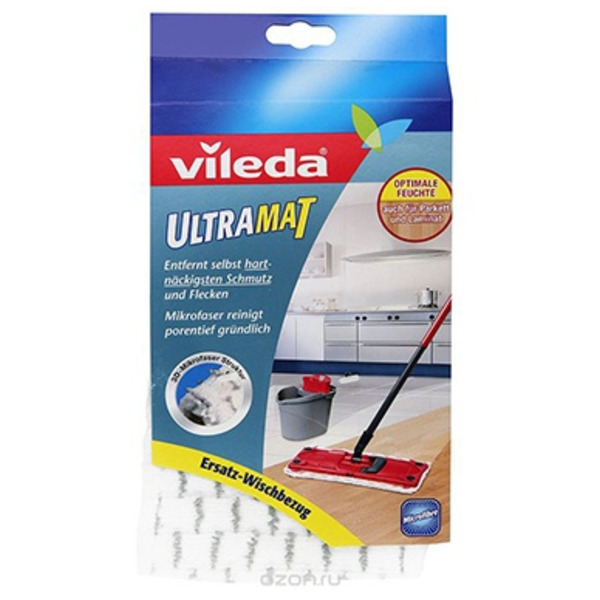 Насадка для швабры Ultramax 2 в 1 из микрофибры, Vileda