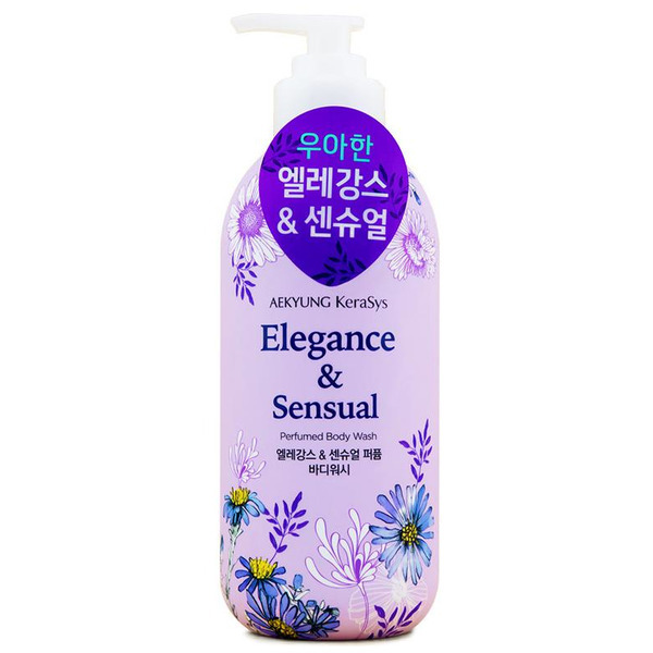 Гель для душа парфюмированный Элеганс Aekyung Parfumed Elegance & Sensual, Kerasys 500 мл