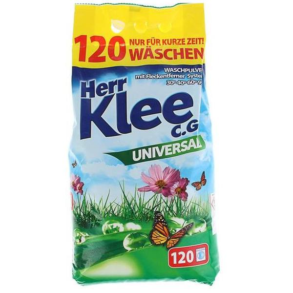 Стиральный порошок универсальный Herr Klee (на 120 стирок), CLOVIN 10 кг (м/у)