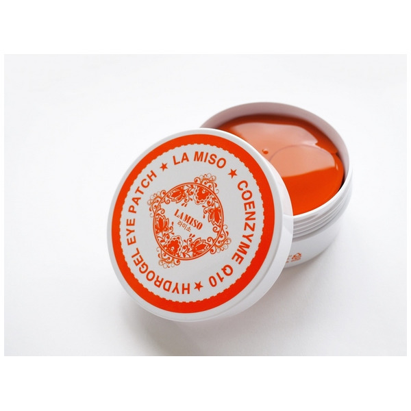 Гидрогелевые патчи для глаз с коэнзимом Q10 Coenzyme Hydrogel Eye Patch, La Miso 60 шт.