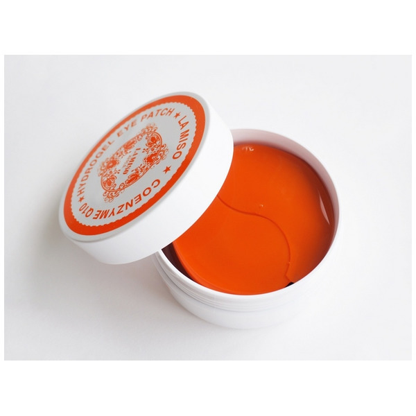 Гидрогелевые патчи для глаз с коэнзимом Q10 Coenzyme Hydrogel Eye Patch, La Miso 60 шт.