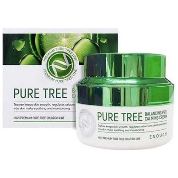 Крем для лица с экстрактом чайного дерева Pure Tree Balancing Pro Calming Cream, Enough 50 мл.