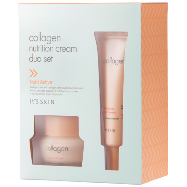 Набор кремов с коллагеном Collagen Nutrition Cream Duo Set, Its Skin 75 мл.