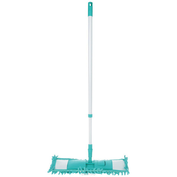 Швабра для пола телескопическая, с 2-х сторонней насадкой из микрофибры, для сухой и влажной уборки для всех типов покрытий Youll Love Plus Class, Home Queen  1 шт