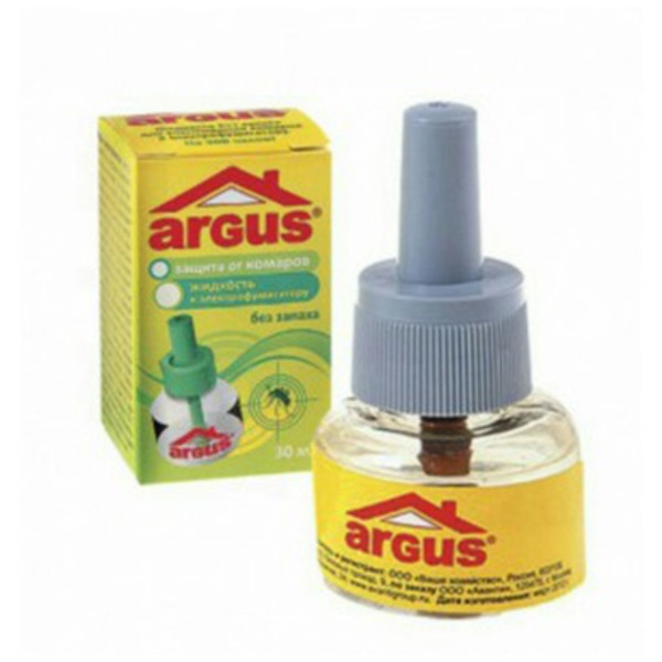 Жидкость от комаров 45 ночей, Argus 30 мл