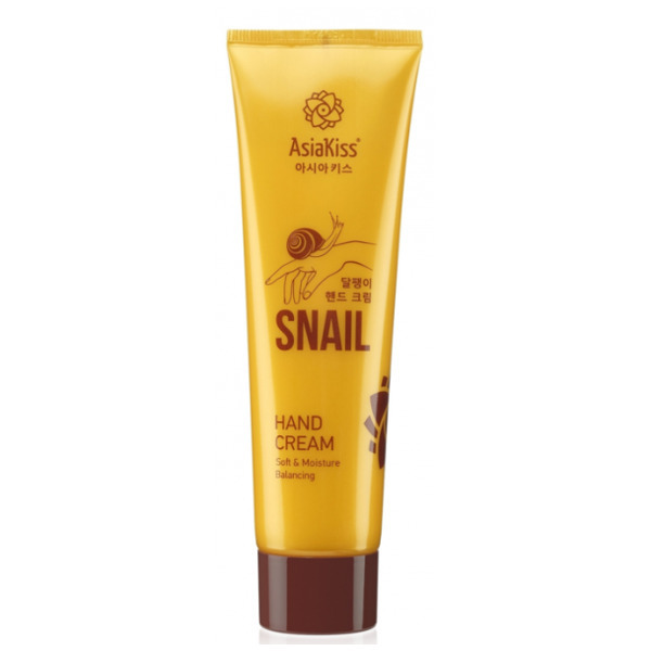 Крем для рук с экстрактом слизи улитки Snail, Asia Kiss 100 мл