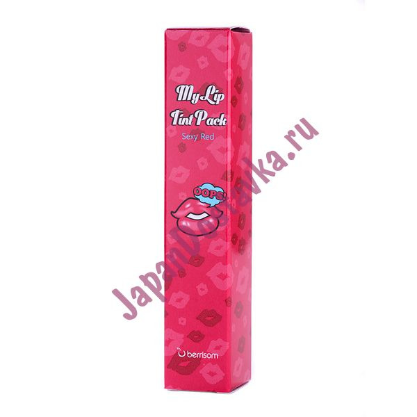 Тинт-тату для губ Oops My Lip Tint Pack, оттенок Sexy Red, BERRISOM   15 мл