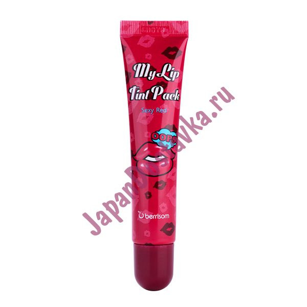 Тинт-тату для губ Oops My Lip Tint Pack, оттенок Sexy Red, BERRISOM   15 мл