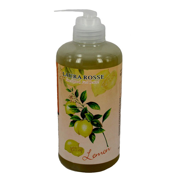 Жидкое мыло для тела Ароматерапия - Лимон, LAURA ROSSE   500 мл