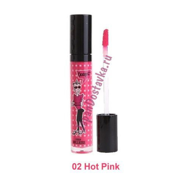 Блеск для губ Urban Dollkiss Kissable Magic Glostick, оттенок № 2 Hot Pink, BAVIPHAT   6 мл