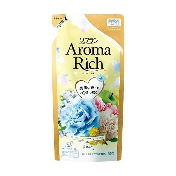 Кондиционер для белья Fairy Aroma Rich с ароматом ландыша и фруктов, LION 430 мл