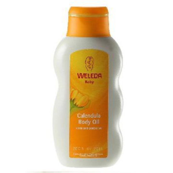 Масло с календулой для младенцев с нежным ароматом, WELEDA 200 мл