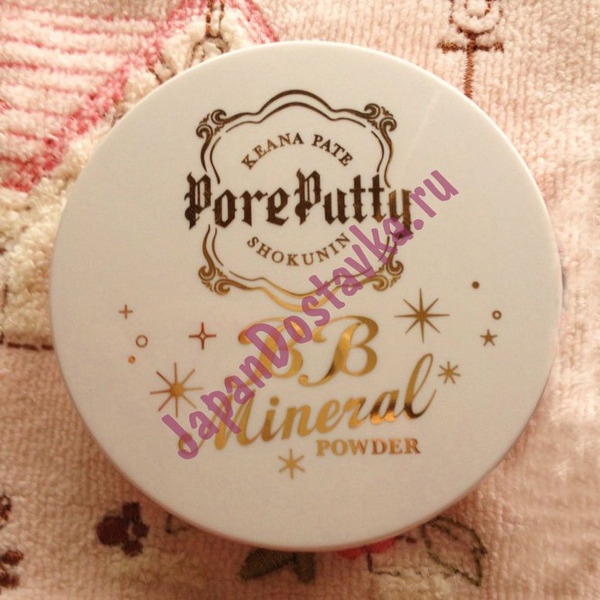 Компактная минеральная BB-пудра Pore Putty Mineral Powder SPF 35, SANA  3 г