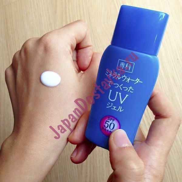Водостойкий солнцезащитный гель UV Gel SPF50 PA+++, SHISEIDO 40 мл