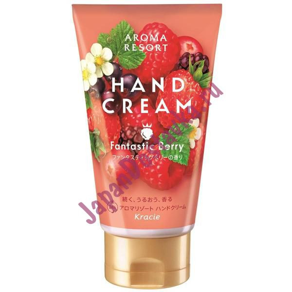 Крем для рук Aroma Resort (аромат ягод), KRACIE 70 г