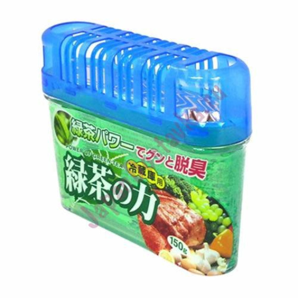 Дезодорант-поглотитель неприятных запахов с экстрактом зелёного чая, для холодильников (общая камера), KOKUBO  150 г