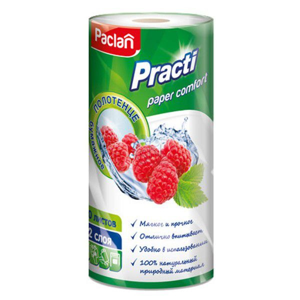 Полотенце бумажное Practi Paper Comfort, Paclan 1 рулон