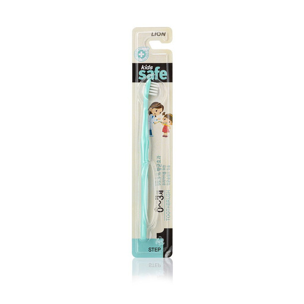 Зубная щетка детская Kids Safe с серебряным нано-покрытием №1 (от 0 до 3 лет), CJ LION 1 шт